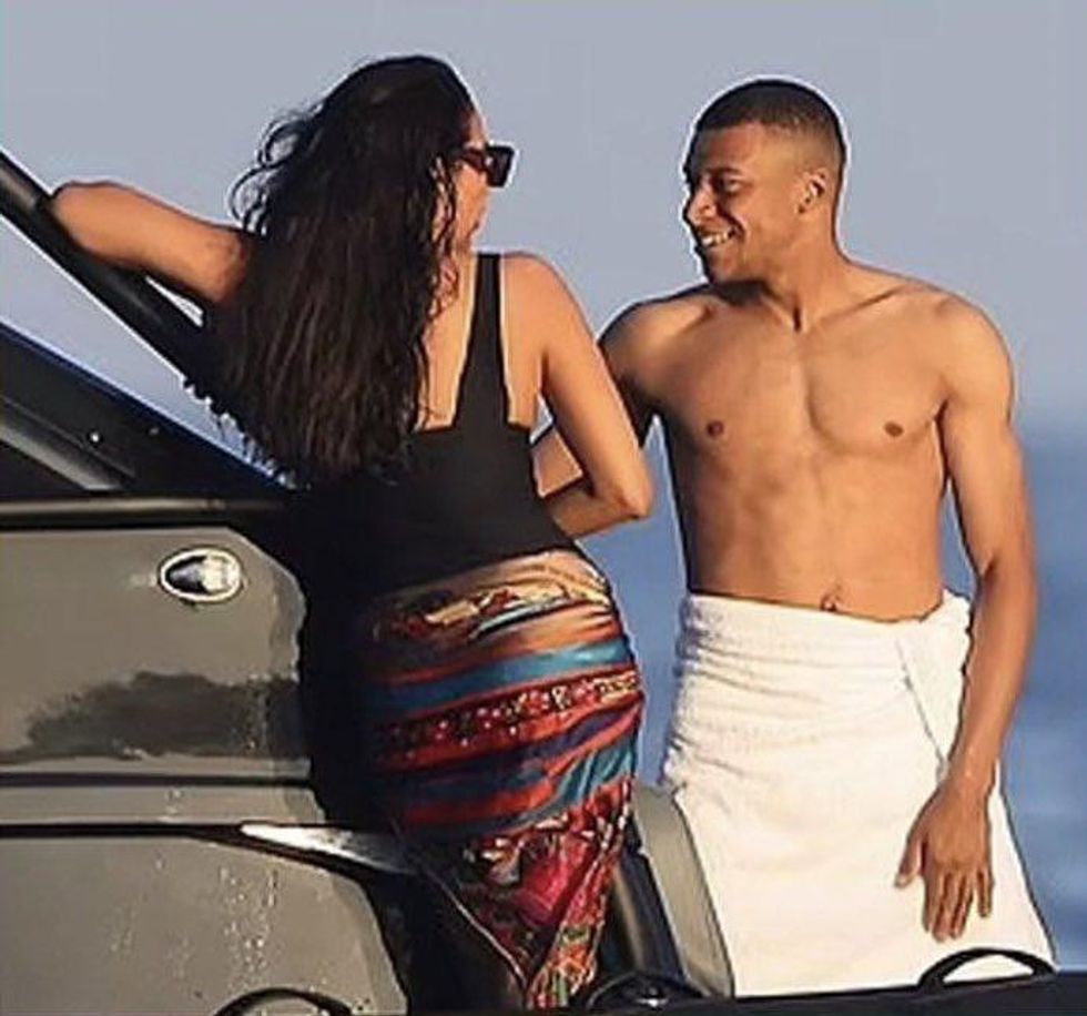 Kylian Mbappé & Ines Rau Are Literal Couples Goals