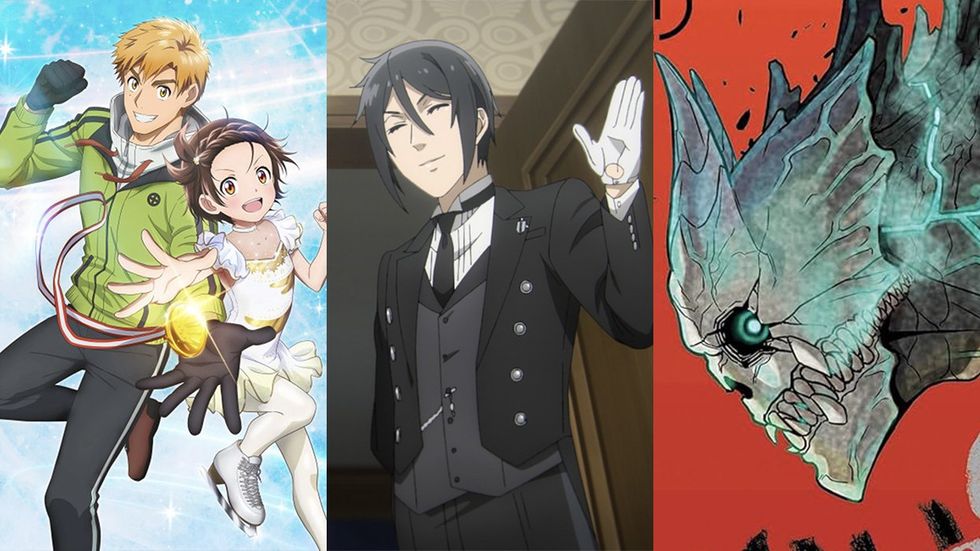 Medalist; The Black Butler: Emerald Witch Arc; Kaiju No. 8 