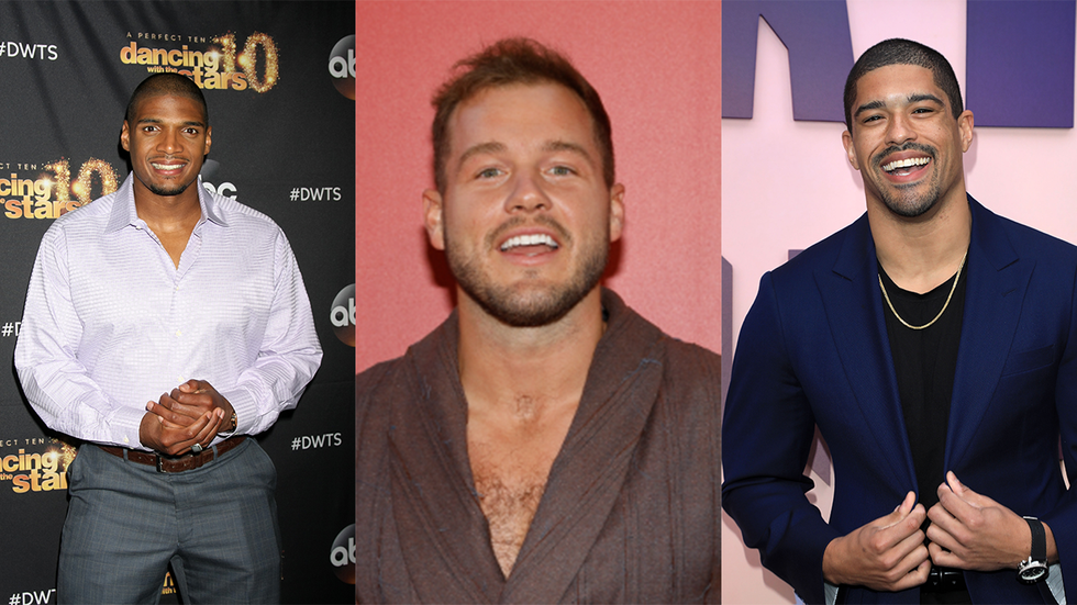 Michael Sam at the "Dancing with the Stars" Season 20 Premiere Party at the Hyde Sunset Kitchen & Cocktails on March 16, 2015 in Los Angeles, CA; Los Angeles, USA. 28th Sep, 2022, Colton Underwood arrives at Universal BROS premiere held at The Regal LA Live; Anthony Bowens at the "Godzilla x Kong: The New Empire" World Premiere at the TCL Chinese Theater IMAX on March 24, 2024 in Los Angeles, CA