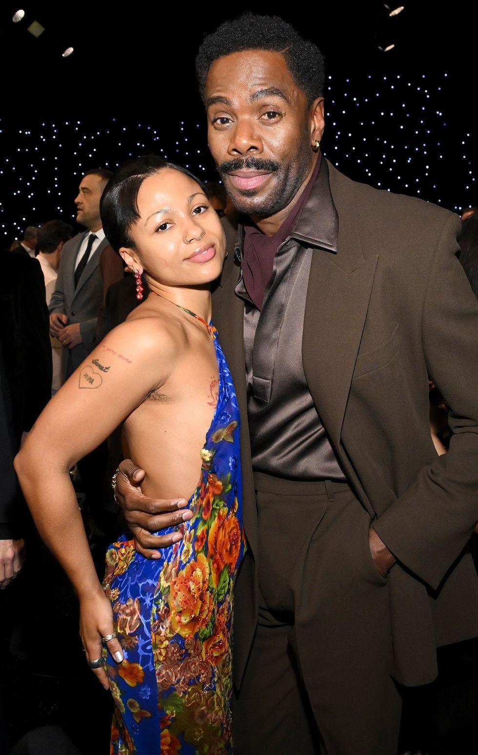 Myha'la, Colman Domingo at the 30th Annual Critics Choice Awards held at The Barker Hangar on February 7, 2025 in Santa Monica, California.