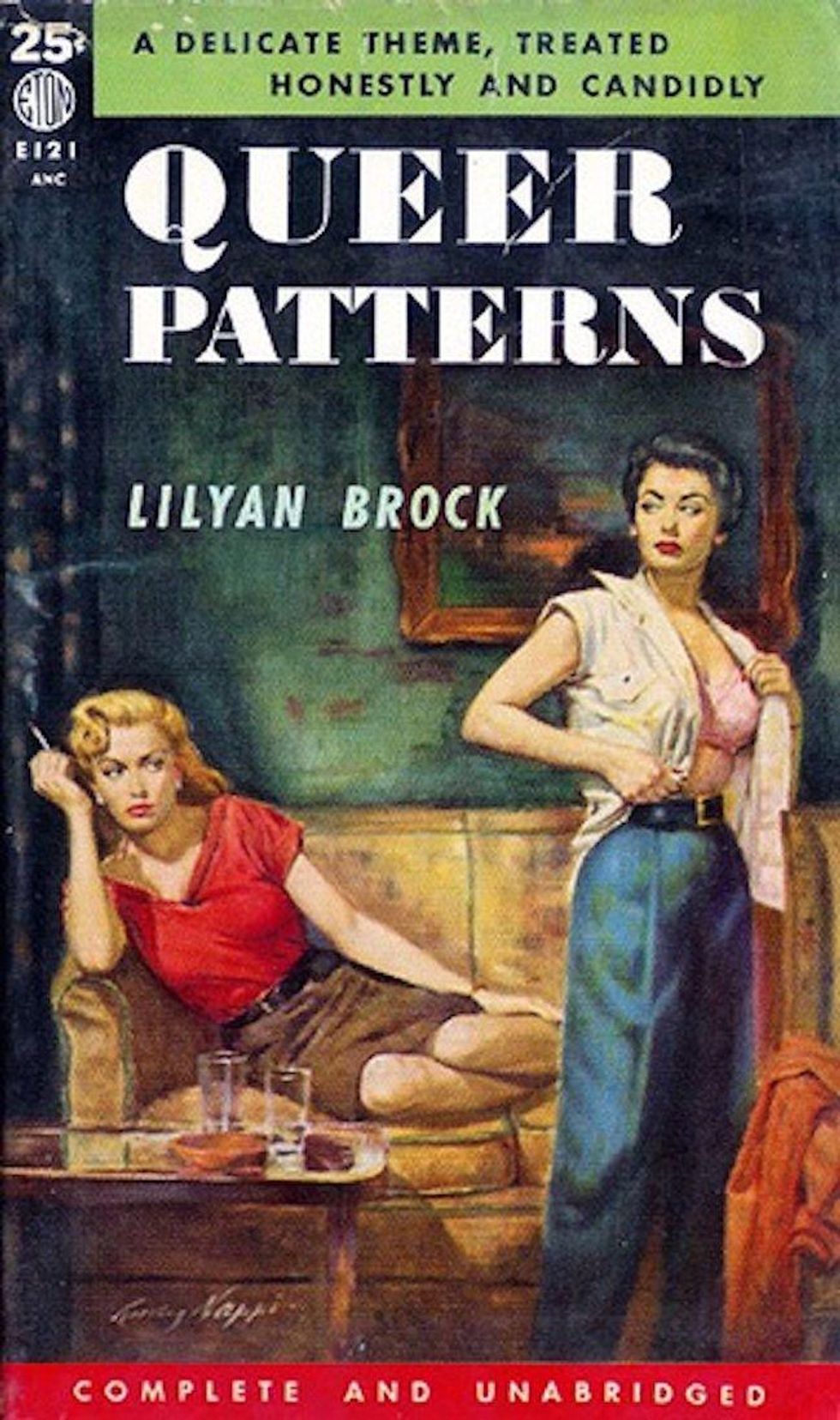 10 Ridiculously Salacious Pulp Book Covers Featuring Lesbian Lovers