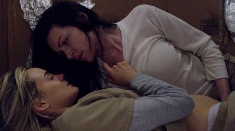 Best Hollywood Sex Scenes Interracial - All 50 Sex Scenes on 'Orange Is the New Black' Ranked!