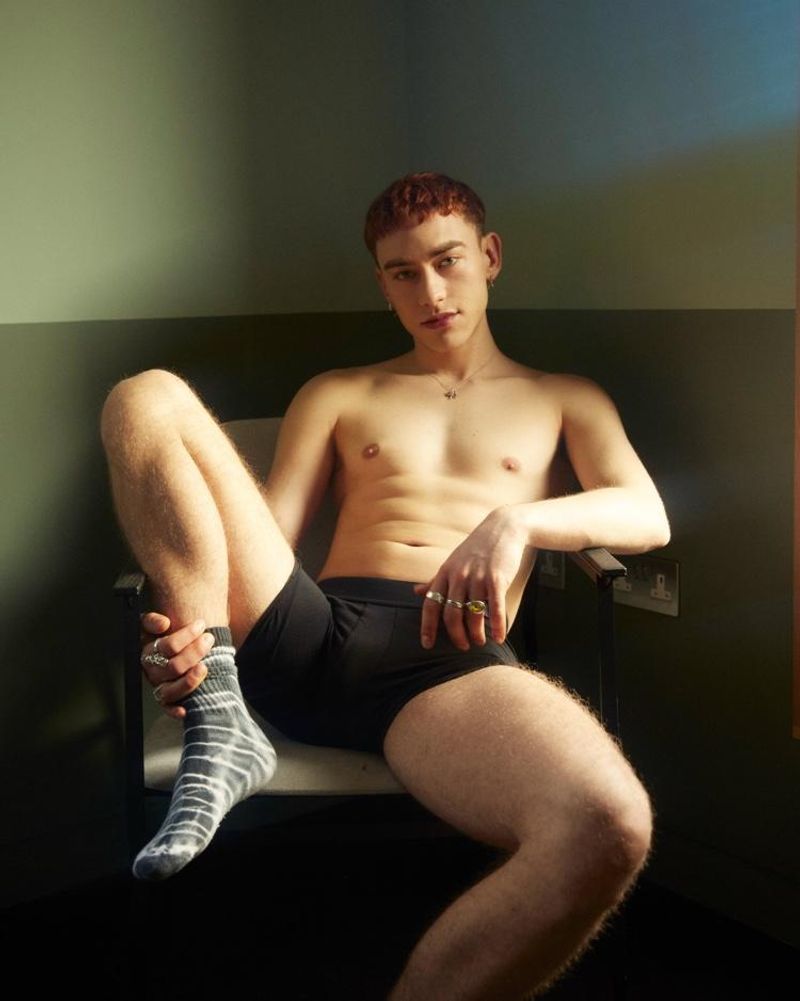 Olly Alexander Partners With Savage X Fenty for Racy Lingerie Pics