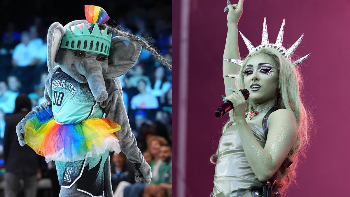 One fan is shipping WNBA mascot Ellie The Elephant and pop star Chappell Roan