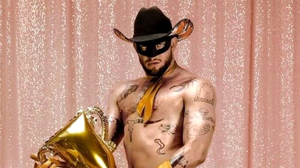 Orville Peck posed nude on the cover of Paper Magazine 