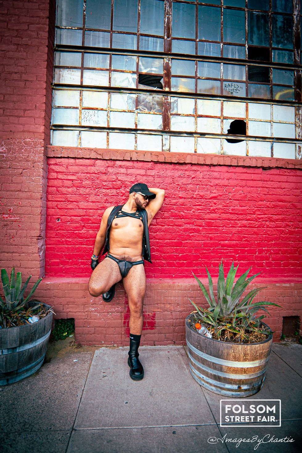 OUT MAGAZINE photo gallery San Francisco Folsom Festival 2024 Kink Leather Bondage SM public play Chantis Parks photographer