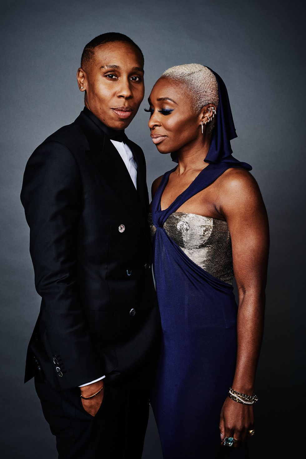 Palm Springs International Film Festival Awards Gala, Portraits, Convention Center, Palm Springs, USA - 02 Jan 2020 Lena Waithe and Cynthia Erivo