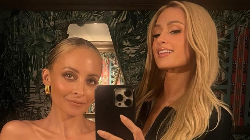 Paris Hilton and Nicole Richie "The Simple Life" reunion selfie