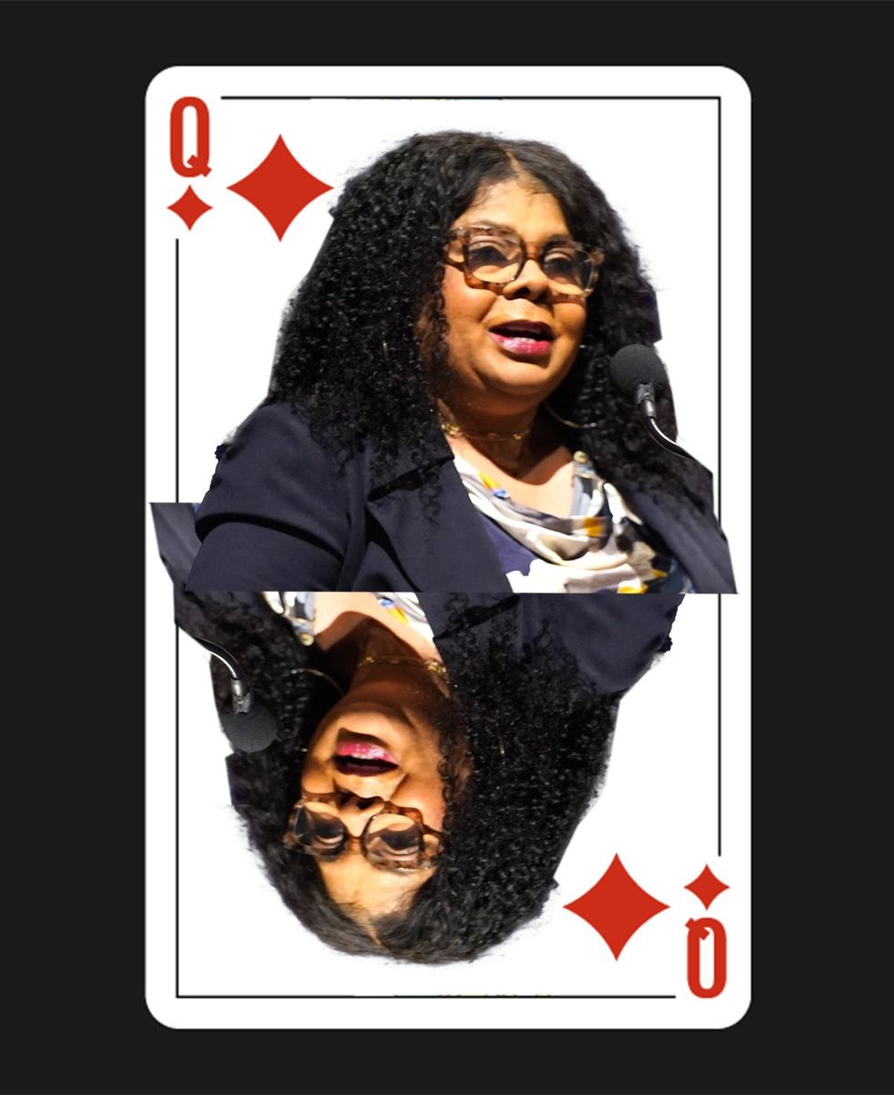 photo gallery Nasty Women Playing Cards April Ryan as Queen of Diamonds