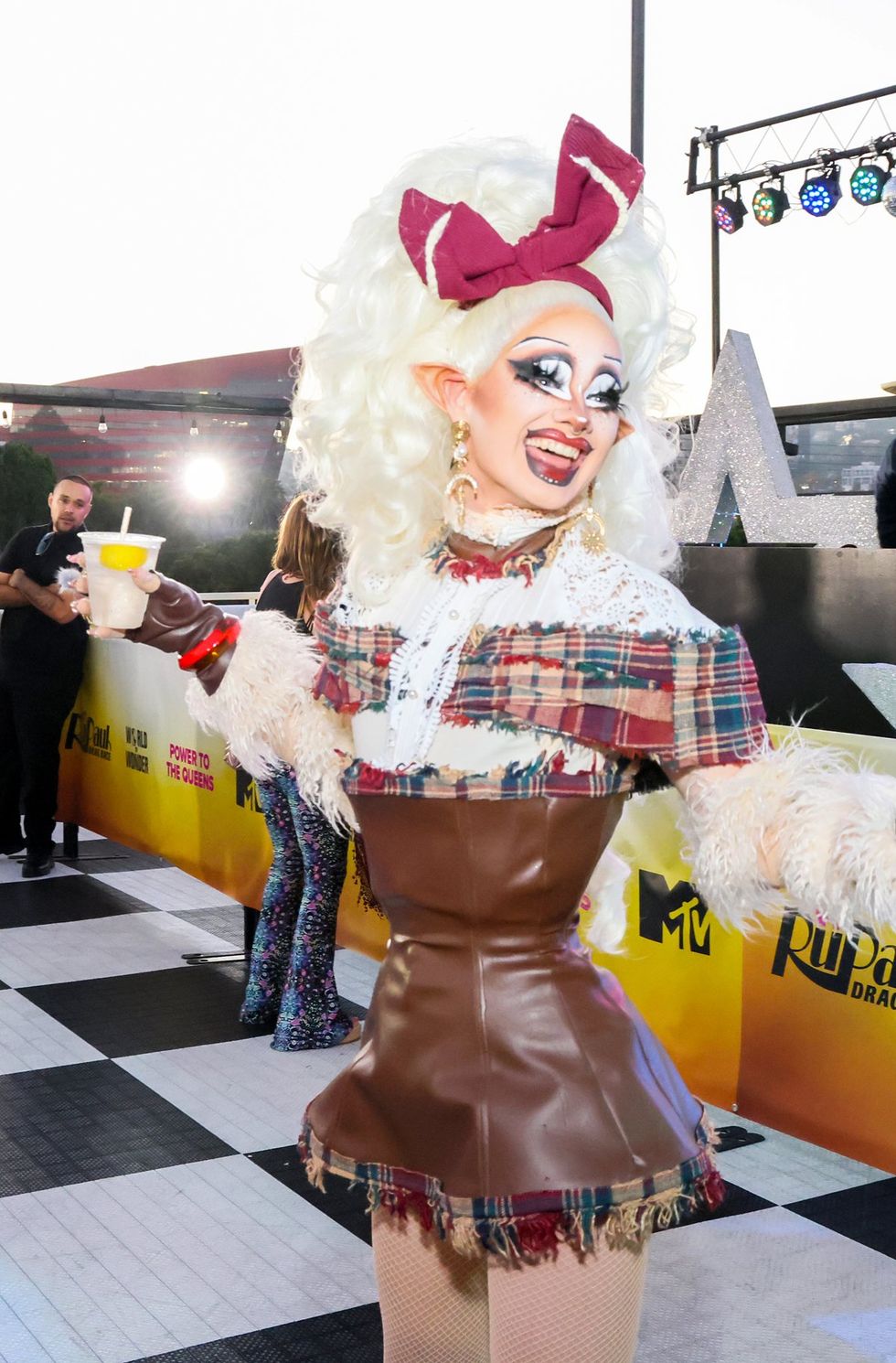 photo gallery RuPaul Drag Race Emmy Nomination Celebration Roller Rink Skate Event