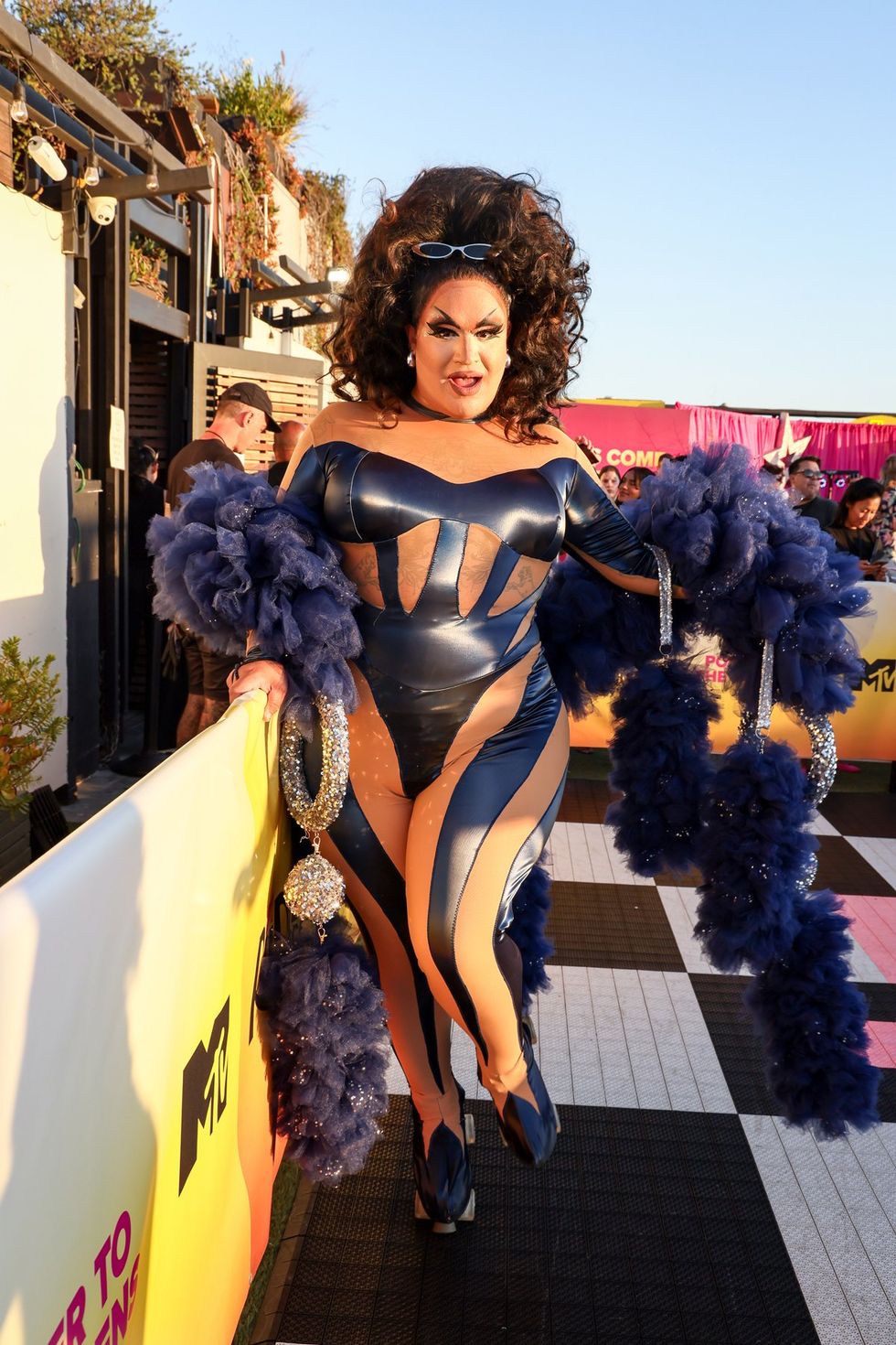 photo gallery RuPaul Drag Race Emmy Nomination Celebration Roller Rink Skate Event