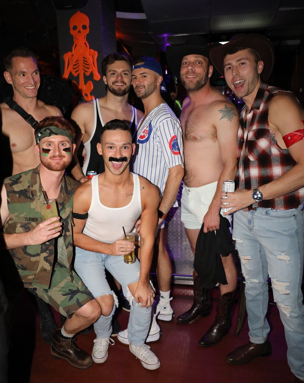 photo gallery Sidetrack Chicago halloweekend 2024