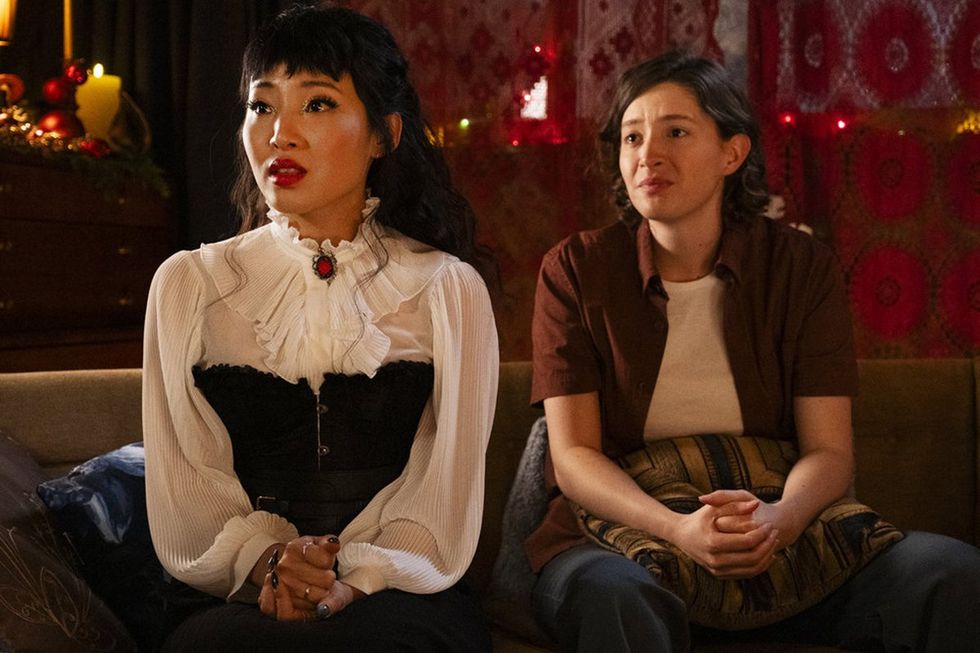 Pictured: (l-r) Christin Park as Nikki, Marguerite Hanna as Ashley Weeks