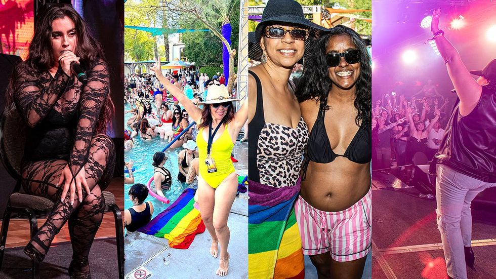 PRIDE SITE photo gallery The Dinah Palm Springs lesbian queer event summer 2024