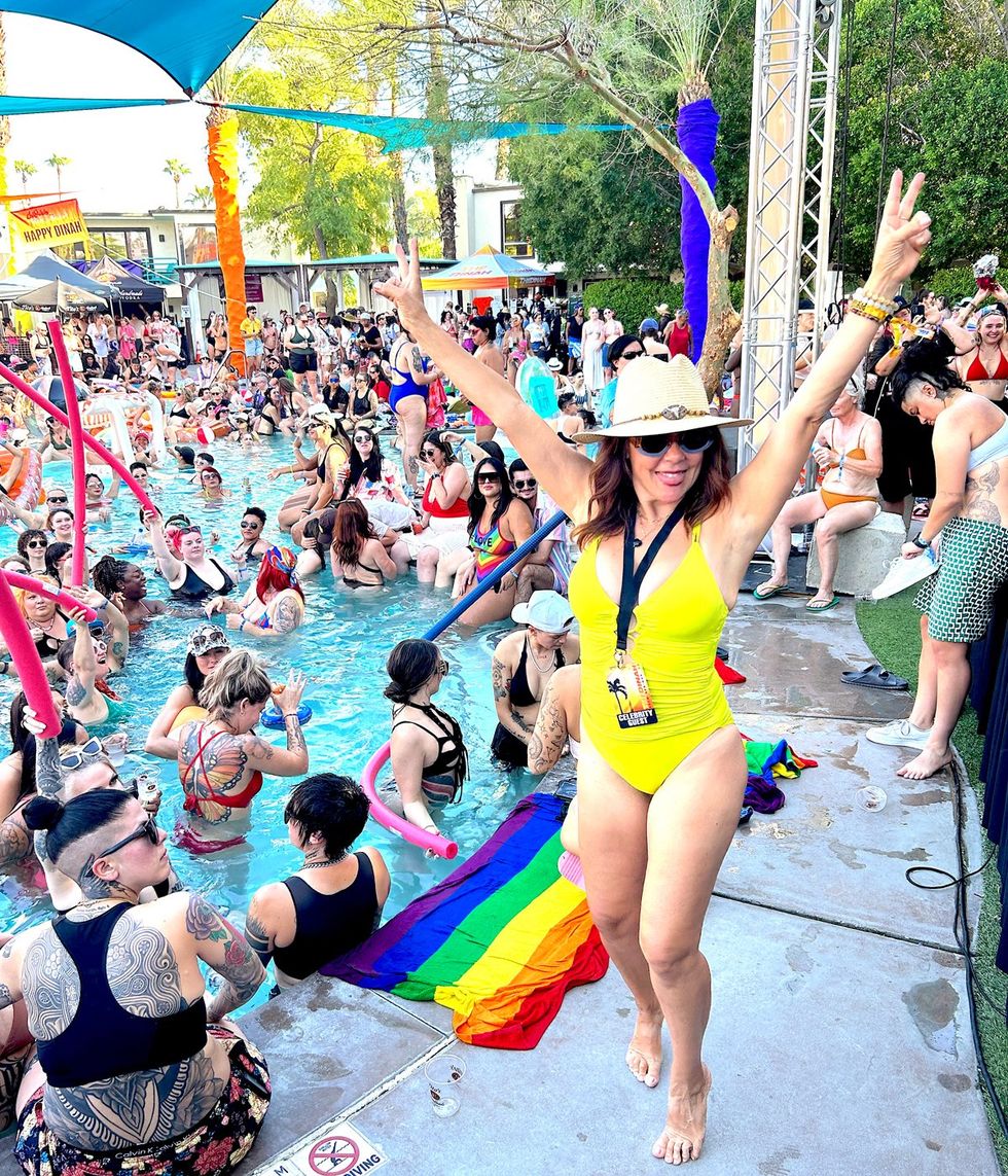 PRIDE SITE photo gallery The Dinah Palm Springs lesbian queer event summer 2024