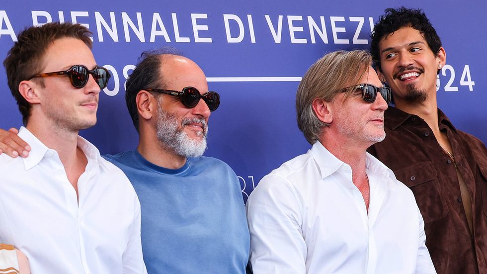 Queer movie 2024 Venice Film Festival Drew Starkey Luca Guadagnino Daniel Craig Omar Apollo