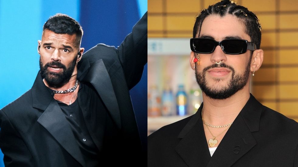 Ricky Martin and Bad Bunny