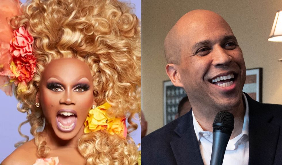 RuPaul is related to Corey Booker