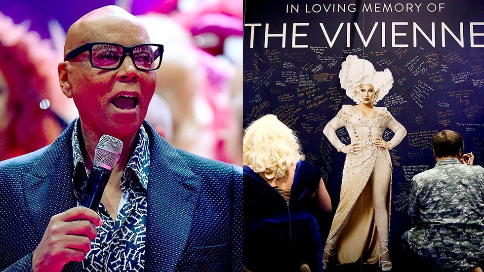 RuPaul The Vivienne tribute