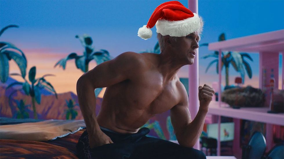 Ryan Gosling Just Dropped a Christmas Version of Barbie's 'I'm Just Ken,'  and It's Perfect