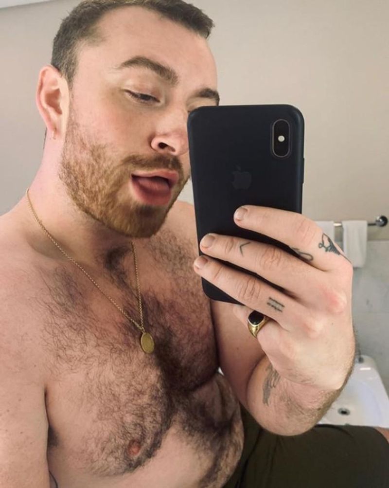 Sam Smith Is Feeling Himself in Body Positive Instagram Selfies