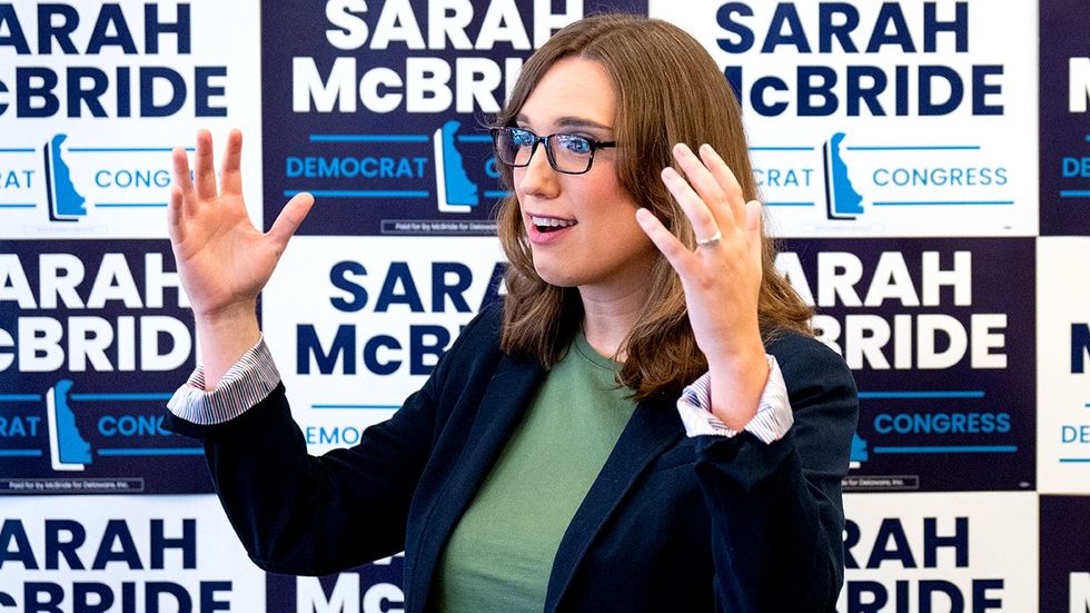 Sarah McBride wins