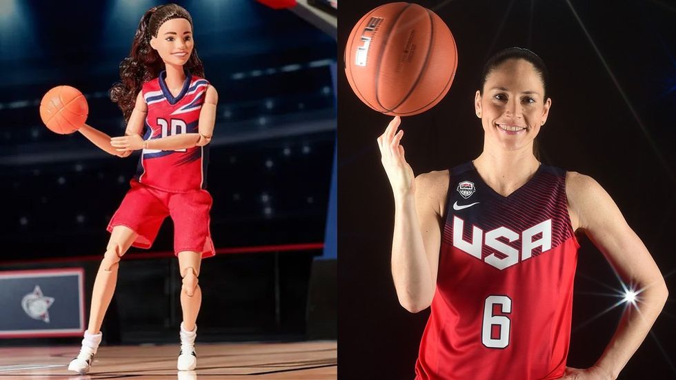 Sue Bird Barbie & Sue Bird