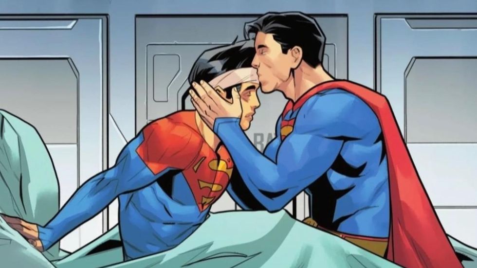 Male Gay Porn Disney Comics Dc Comics - Jon Kent Finally Comes Out to His Father in Latest Superman Comic