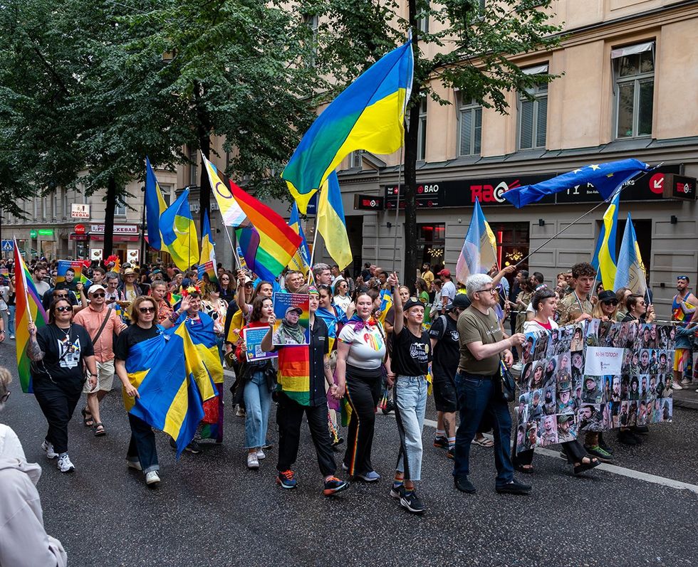 Sweden Stockholm LGBTQIA Pride celebration