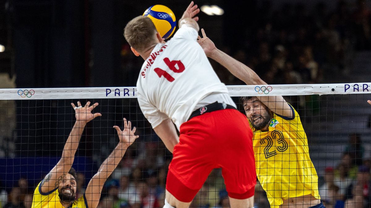 The USA men's volleyball team kept spanking each other after a game at the 2024 Paris Olympics