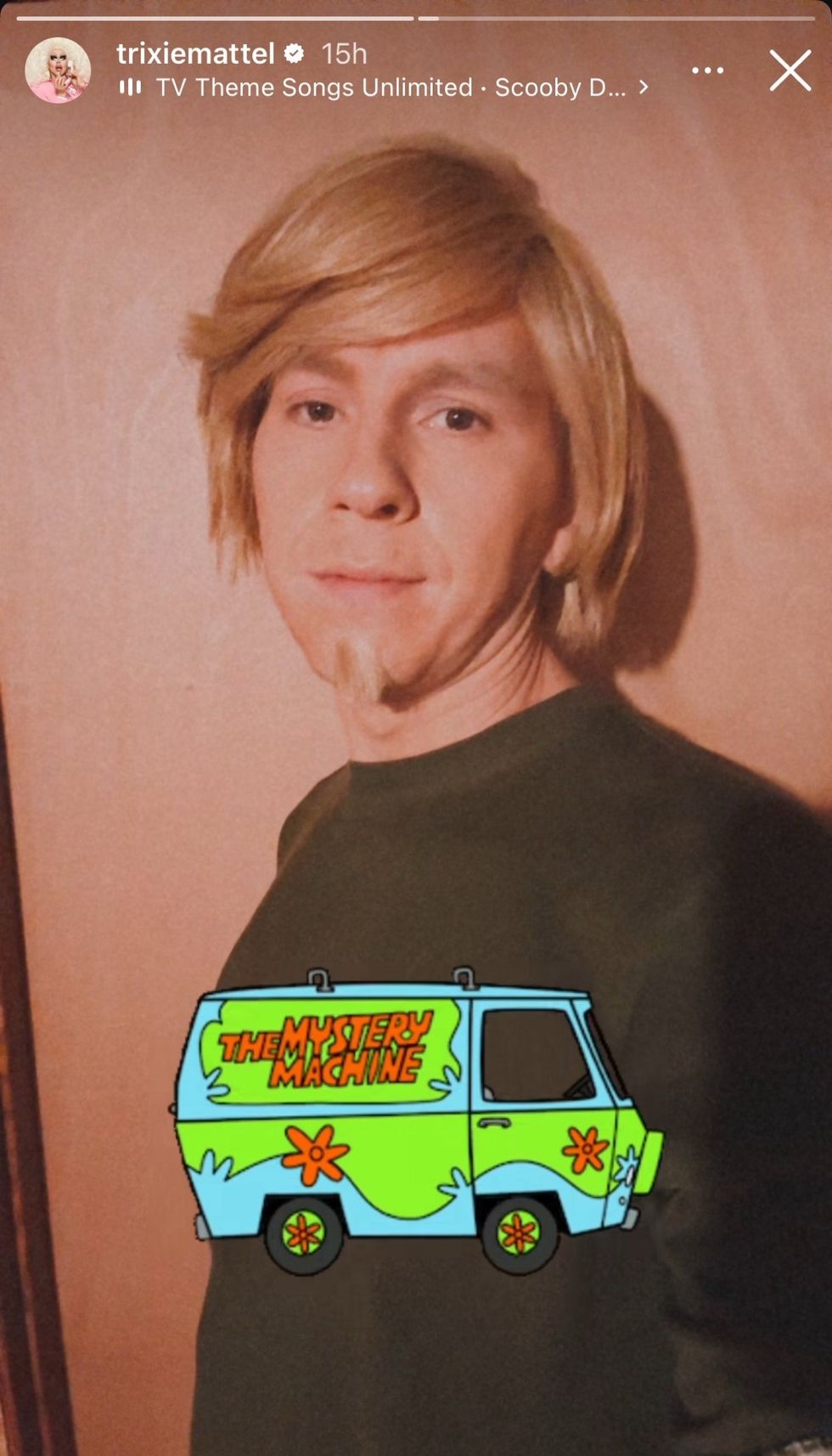 trixie mattel shaggy scooby doo halloween