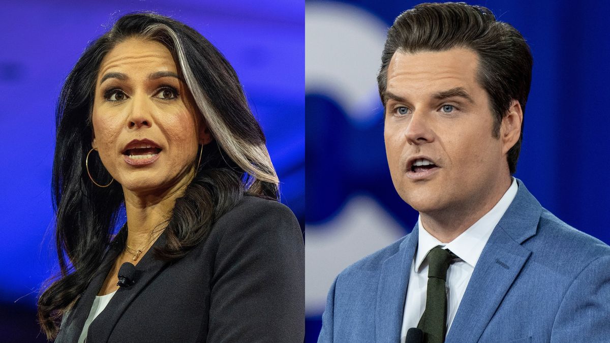 Tulsi Gabbard and Matt Gaetz were picked to be in Donald Trump cabinet