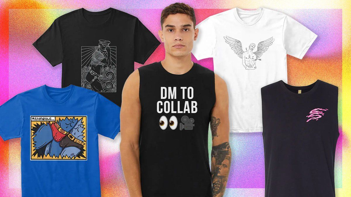 Turn heads & break necks with The Pride Store's 10 sexiest t-shirts