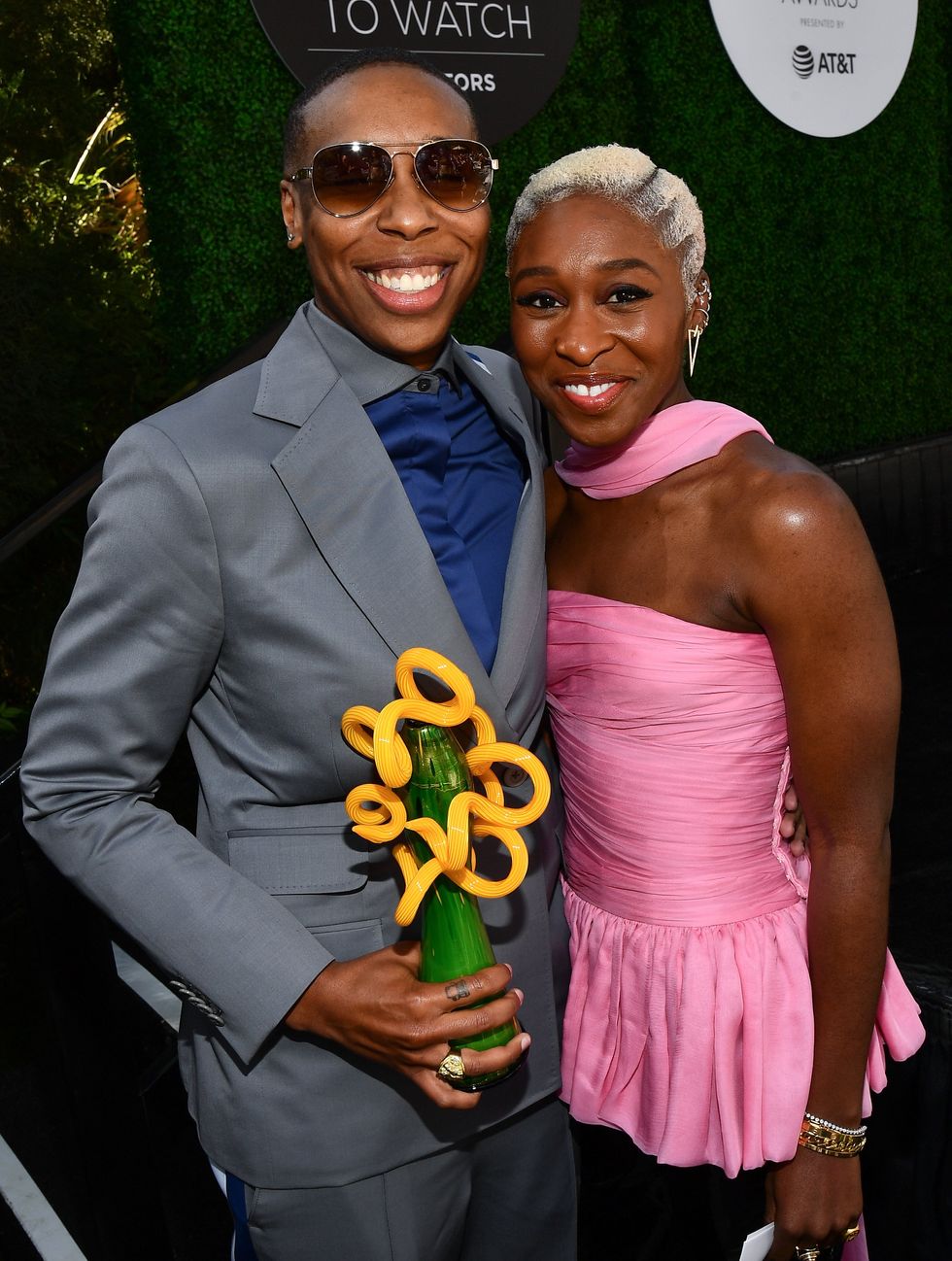 Variety's Creative Impact Awards and 10 Directors to Watch Event Presented by AT&T, Palm Springs, USA - 03 Jan 2020 Lena Waithe and Cynthia Erivo