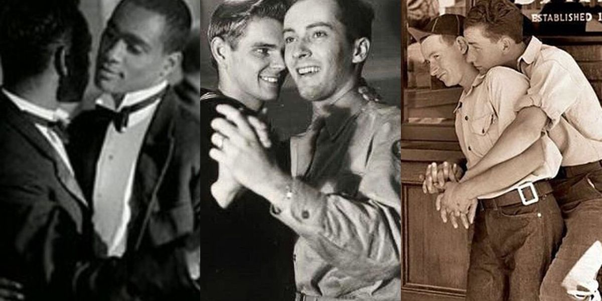 1200px x 600px - 30 Adorable Vintage Photos Of Gay Couples
