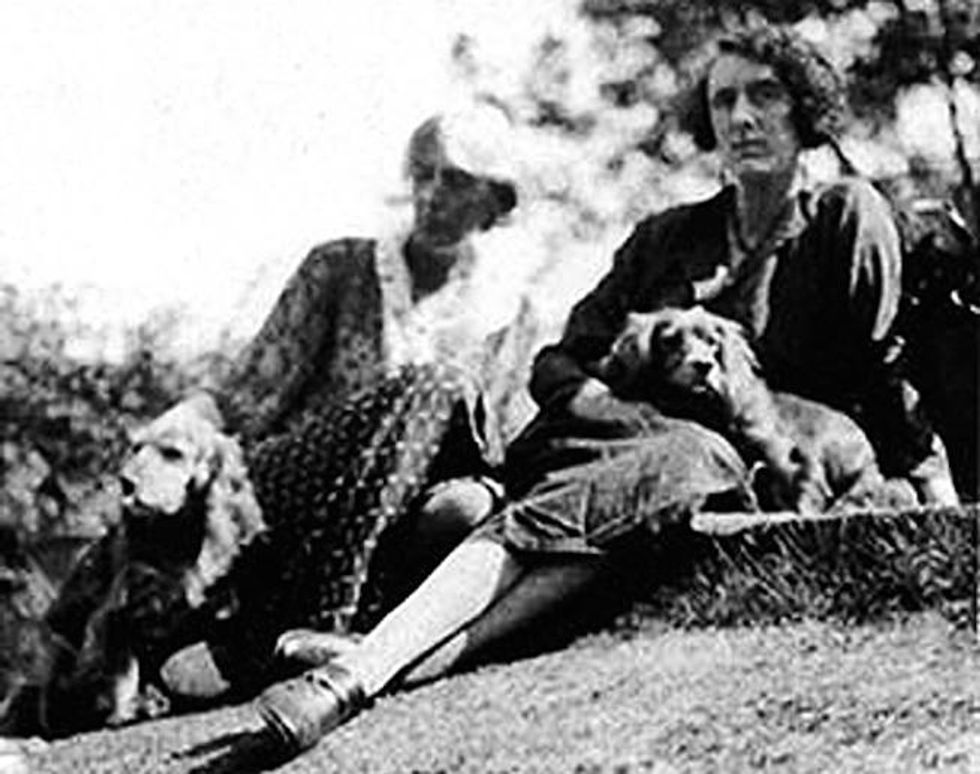 Virginia Woolf and Vita Sackville-West