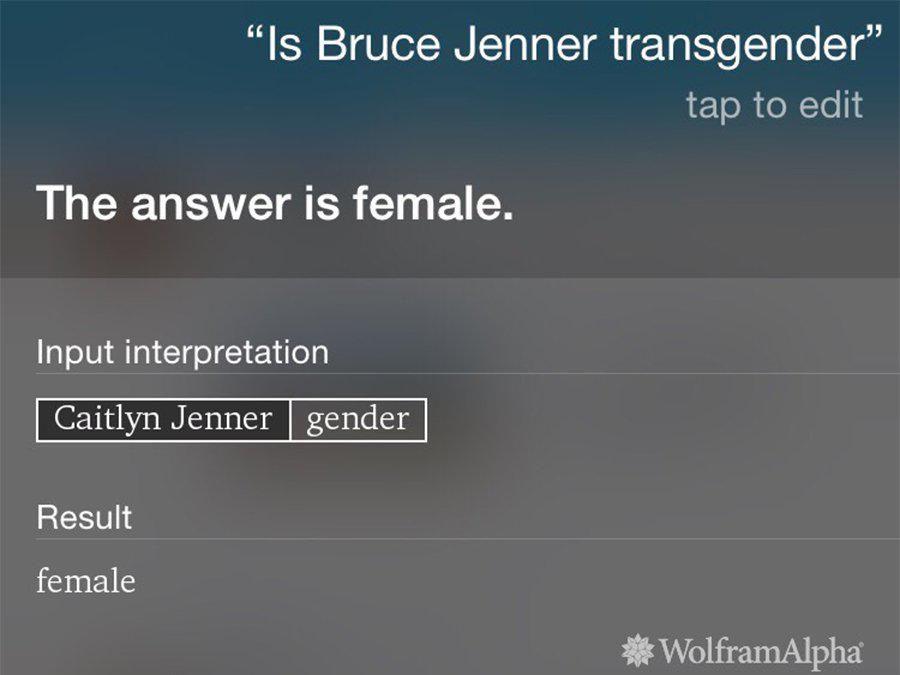 Siri Corrects Users Who Call Caitlyn Jenner Bruce