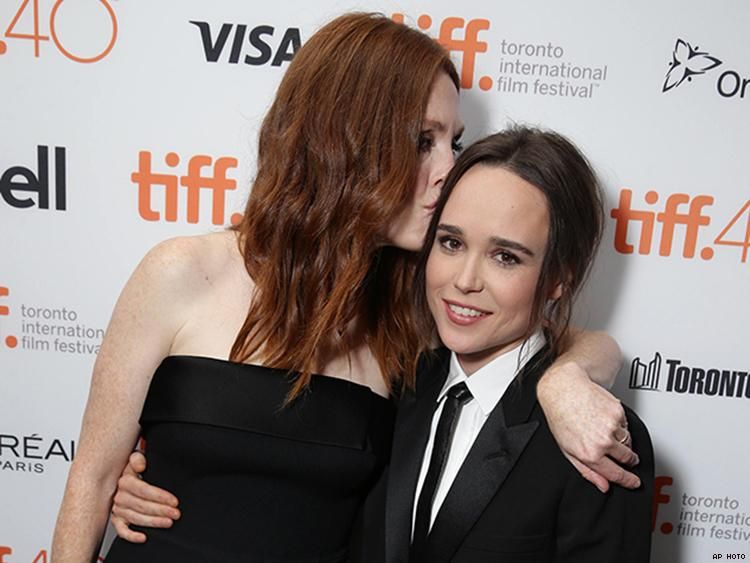 8 Examples of Ellen Page and Julianne Moore Being Adorable Together in ...