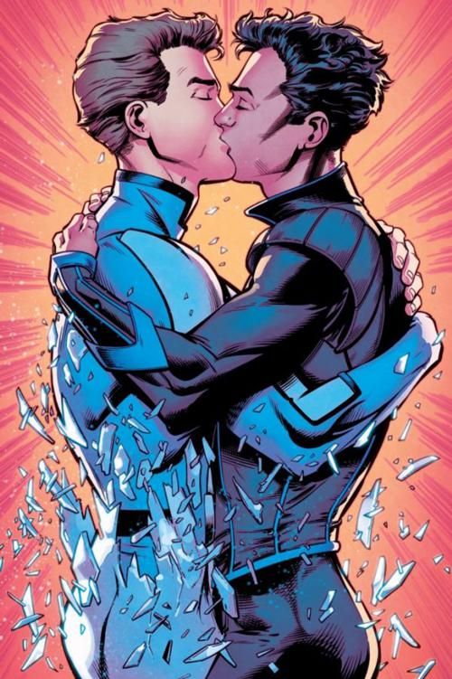 X Men S Iceman Finally Gets To Kiss His Boyfriend