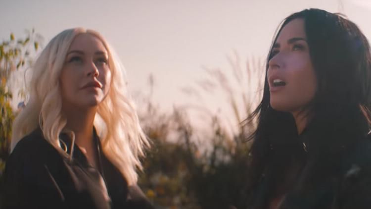 Christina Aguilera Demi Lovato Refuse To Fall In Line In Empowering New Music Video