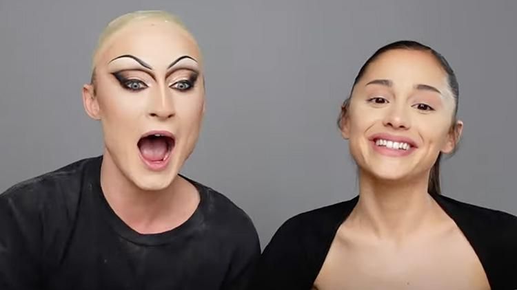 Watch Ariana Grande & ‘Drag Race’ Star Gottmik Play in Makeup