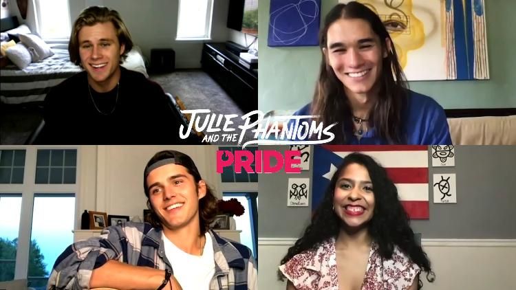 Julie And The Phantoms Cast Talks Creating A Gay Ghost