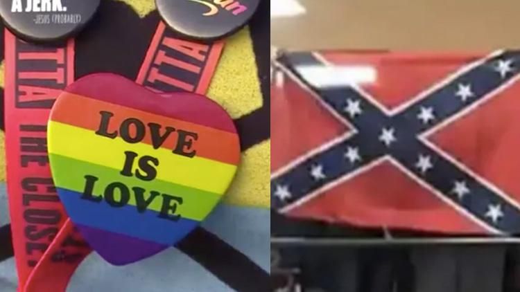 confederate gay pride flag