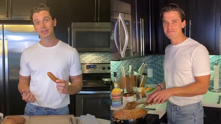 Watch Queer Eyes Antoni Porowski Make Sausage For Some Fans