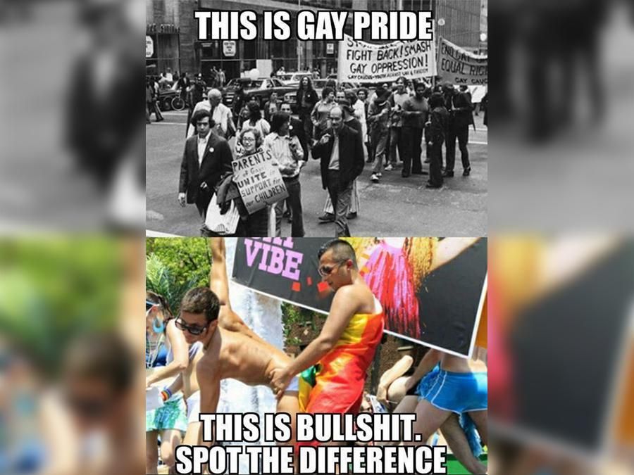 americans against gay pride memes