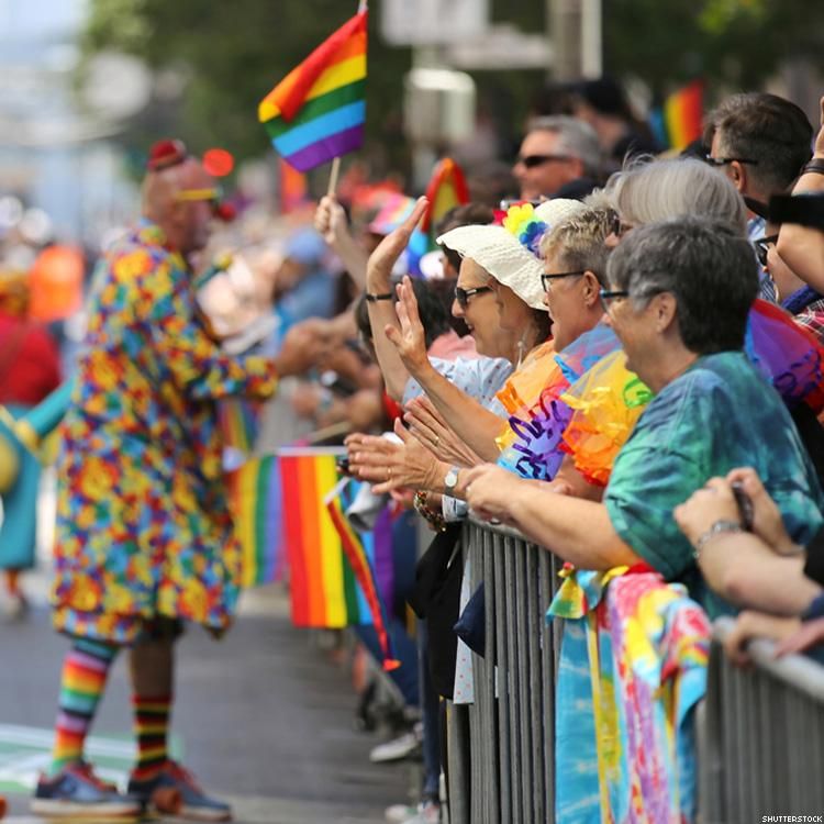 cute gay men at parades